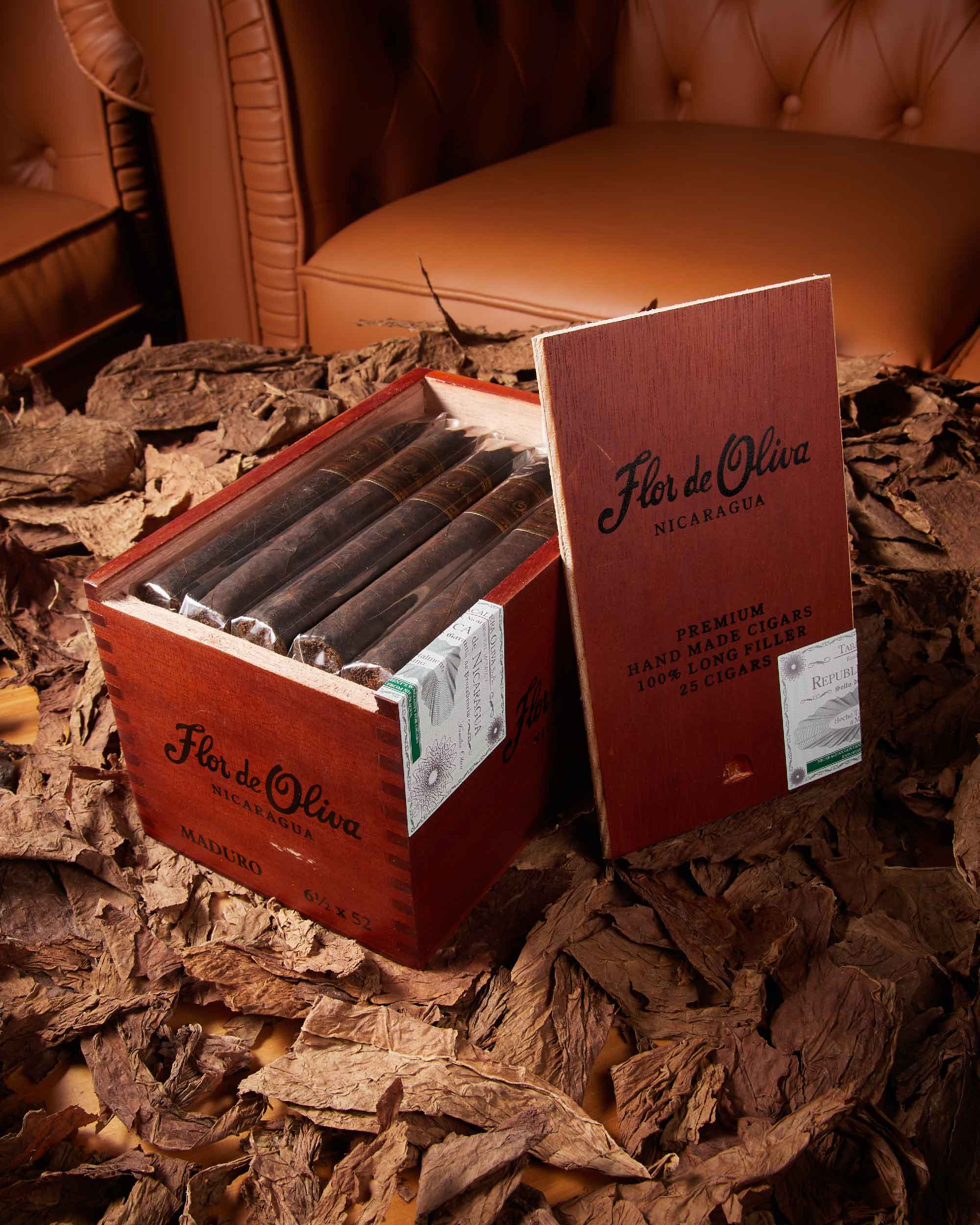 Oliva Flor De Oliva Nicaragua Maduro Torpedo