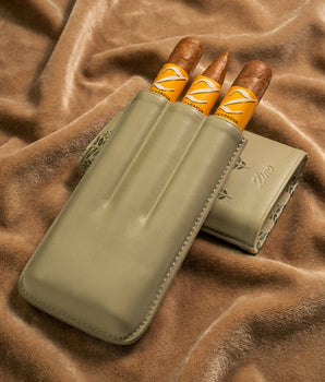 季诺 Z系列 绿色系 ZM3 雪茄皮套 (3支装)