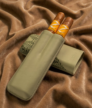 季诺 Z系列 绿色系 ZM2 雪茄皮套 (2支装)